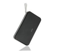 QUMIIRITY Portable Disc CD DVD Vcd Wallet Storage Case Organizer with Zipper Closure Black Polyester Plastic Holder for Music Game Discs