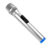 QUMIIRITY Pretend Microphone Model Prop Toy for Boys and Girls, Abs Material, Easy to Carry, Develop Social Skills, for Birthday Parties and Family Gatherings