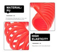 QUMIIRITY PU Pneumatic Tubing Air Hose Pressure-Resistant Flexible PU Hose for Industrial Gas Lines Laboratory Automation and Gardening Fluid Transfer Random Color