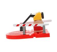 QUMIIRITY Railway Crane DIY Simulation Train Crane Model for Decorative for Sandbox and Architecture for Creative Play and Scenic Settings