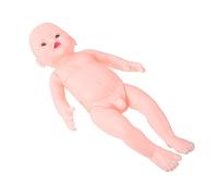 QUMIIRITY Realistic Newborn Baby Doll Male Model 50cm Vinyl Teaching Prop for Maternity Nurse Training and Infant Care Practice