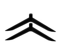 QUMIIRITY Replacement Tv Stand Base Pedestal Legs with Screws Universal Tv Support Feet for 24-inch Screens Pedestal for Tabletop Entertainment Systems