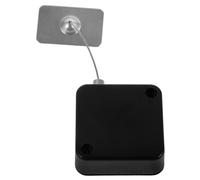 QUMIIRITY Retractable Lost Cable Case Telescopic Wire Lock for Electronic Products Black for Home Supermarkets Retail Stores Durable Secure Design