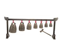 QUMIIRITY Retro Chimes Antique Bells Musical Instrument Traditional Chinese Chime for Home Decor Bell Instrument for Adults and Gong Enthusiasts