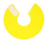 QUMIIRITY Reusable Parrot Protective Bird Cone Collar Lightweight Microfiber Leather Anti-bite Neck Collar for Budgies Cockatiels African Macaw Bird Accessories