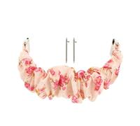 QUMIIRITY Scrunchie Watch Strap Leopard Print Stretchy Wristwatch Band Compatible with Smartwatch Active Comfortable Soft Wristband for Women Men Stylish Sport Accessory