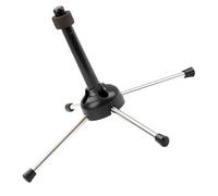 QUMIIRITY Small Bracket Clarinet Stand Black Stand Holder for Portable Flute and Wind Instruments Oboe Storage Rack