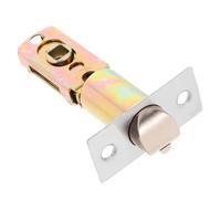 QUMIIRITY Three Barrel Ball Lock Privacy Door Hardware Bathroom Toilet Entry Door Latch Lock
