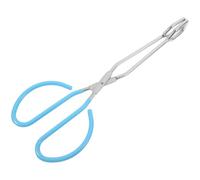QUMIIRITY Toilet Aid Long Tongs 11 Inch Butt Wiper Tool for Elderly and Disabled, Bathroom Self Assist Clip for Toilet Paper Grabbing and Wiping Assistance
