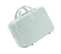 QUMIIRITY Travel Makeup Bag Compartments Portable Cosmetic Bag Abs Makeup Organizer Case Large Capacity Storage Box and Sundries