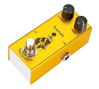 QUMIIRITY Tremolo Guitar Pedal Simulator with True Bypass Rate Knob Classic Tube Amplifier Effect for Electric Guitar Unique Design Minimizes Tone Loss present