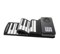 QUMIIRITY up Piano Keyboard Portable Key Silicone Electronic Instrument Built-in Speaker for Beginners Foldable Design for Travel and Outdoor Use