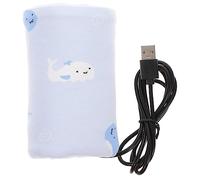 QUMIIRITY USB Bottle Warmer for Travel Portable Warmer Heat Preservation Convenient for Newborns and Parents Compatible Power Banks and Car Chargers