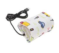 QUMIIRITY USB Portable Bottle Warmer for Milk Travel-Friendly Efficient Heating for Newborns to Power Banks Car USB for Go Parents