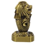 QUMIIRITY Vintage Merlion Figurine Miniature Singapore Statue for Desktop Home Decor