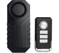 QUMOX 113dB Bike Alarm with Wireless Vibration Motion Sensor, Waterproof Motorcycle Alarm with Remote
