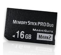QUMOX 16GB Memory Stick PRO Duo Mark2 - High-Speed Storage Card Compatible with PSP 1000/2000/3000, Digital Cameras, and Camcorders