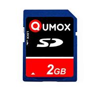 QUMOX 2GB 2048MB SD memory card for camera phone mp3 mp4 fm transmitter