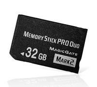 QUMOX 32GB Memory Stick PRO Duo Mark2 - High-Speed Storage Card Compatible with PSP 1000/2000/3000, Digital Cameras, and Camcorders