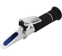 Qumox 4-in-1 Coolant Refractometer for Antifreeze, Battery Acid, Diesel Exhaust Fluid & Windshield Washer - No Battery Needed, ATC Optical Tester with Case for Car