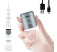 Qunature Mini Air Pump 4.5kPa with Magnetic & Hanging Camping Lantern Lithium Battery, Ambient Light Diffuser Included Multifunctional for Outdoor, Pool Floats, Air Mattress,Vacuum Bags