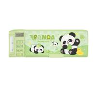 Quniko Multi-functional Password Lock Pencil Case Colorful Supplies Storage Box Cartoon Pen Holder