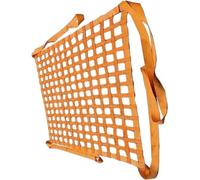 Qunine HRXCW Handling Straps Nets Lifting Cargo Nets, Heavy Duty Cargo Net Square Mesh Tear Resistance for Loading and Unloading Heavy Objects Nylon sling nets (Size : 2X2M/Mesh 15cm/Load 2t)