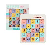 Quniwokid Slide Puzzle Magnetic Number Brain Teaser Puzzles