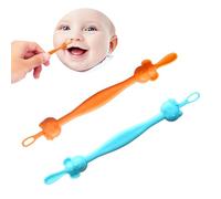 Qunlions life Baby Nasal Booger and Ear Cleaner - 2 PC Dual Earwax and Snot Removal Tool | Baby Shower Registry Essential | Easy Baby Nose Cleaner Gadget for Infants and Toddlers