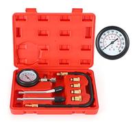 QUNNIE Compression Tester Kit, Pressure Gauge Tool Set for Testing, Motorcycle, Car, Outboard Engine, Chainsaw, Snowmobile, Car, Petrol, Gas Engine