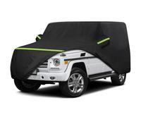 QUNSUNUS 6 Layer Car Cover for Mercedes Benz G-Class 500 550 650 2004-2024 Waterproof All Weather 210D Windproof for Wagon Car Cover Hail Protection with Zipper
