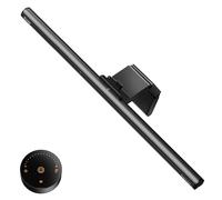 Quntis Curved Monitor Light Bar with Remote Control, 42.5cm Timer Monitor Lamp Stepless Auto Dimming & Hue Adjustment, Ra95 No Glare Anti Blue Light LED Computer Screen Lamp Bar Eye Care Office Home