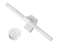 Quntis Wireless Monitor Light bar with Remote & Touch Control, 40cm Curved Computer Monitor Lamp Auto Stepless Dimming and Color Temperature, Eye Protect Desktop PC Screen Anti-Blue Light Bar White