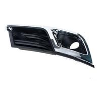 QUNWETX Car Fog Lights Grilles Compatible With Chevy For Traverse 2013-2017 Side Fog Lamp Bezel With Chrome Trim Fog Lamp Bezel Cover Hole Grille