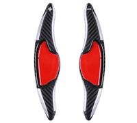 QUNWETX Car Shifter Paddles Compatible with Vezel for for Civic 2017 2018 for Jazz GK5 Steering Wheel Paddles Shift Steering Wheel Extension DH0007(Black Carbon)