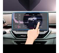 QUNWETX Compatible With For ID.6 ID.6X 2020 2021 Dashboard GPS Navigation Screen Tempered Glass Protective Film Car Interior Sticker Transparent Car Navigation Protective Film
