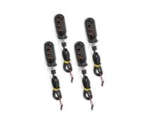 QUNWETX Turning Indicators For Versys650 For ZX6R For ZX10R For ZX7R For ZX11 For For Z800 For Ninja For ZX10R Motorcycle Turn Signal Lights Upgrade Accessories