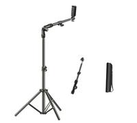 QUNZIDRESS 170cm Phone Tripod & Selfie Stick - Elevated Video Recording Tripod with Extendable Arm for Content Creation, Live Streaming, and Photography