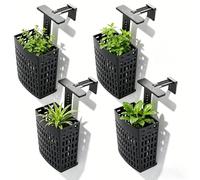 QUNZIDRESS Aquarium Plant Holder Adjustable Height with Extendable Hook and Suction Planter Cup for Fish Tank Aquaponic Plant Cultivation and Aquascape Accessories Decorations