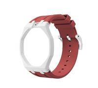 QUNZIDRESS Bio-Ceramic Silicone Integrated Case Band Mod Kit Compatible with Swatch Royal Pop for Men Women Watches Replacement Adjustable Daily Commute Gym Workout Sport Watch Strap