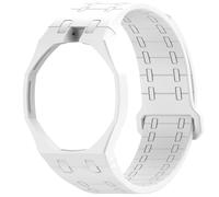QUNZIDRESS Magnetic Watch Replacement Band Compatible with Swatch Royal Pop Quick Release Waterproof Watch Shell Wear Resist Shockproof Wrist Guard for Sport Activities Daily Commute for Men Women