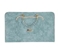 QUNZIDRESS Portable Protective Notebook Bag with Handle Laptop Protective Case Laptop Notebook Protective Sleeve for Office College Business Work (Green 13inch)