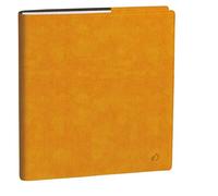 Quo Vadis 0141148Q Executive Diary Italian Language Year 2026 Saffron Colour A4 Size 16 x 16 cm Weekly 13 Months December-December White Paper Address Book Removable Cover in Synthetic Rome