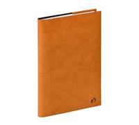 Quo Vadis - 16-month diary - 2025-2026 - note plan - weekly notes - multilingual - Andrea - Brown - 16 months from September to December - 15 x 21 cm - White Clairefontaine paper - Made in France