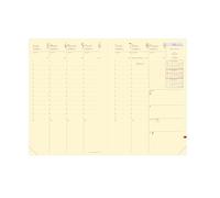 Quo Vadis 286006Q Agenda MINISTRO PREST Italian Language Year 2022 Size 16 x 24 cm Weekly 13 Months December-December Ivory Paper Replacement Blistered Agenda White Cardboard Cover
