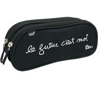 QUO VADIS - Collection: Ben Pencil Case with 2 Compartments, 10 x 23 x 7 cm Future Cest Me