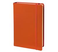Quo Vadis - Collection: Habana - Notebook 15 Lined with Elastic Band 10x15 cm Orange