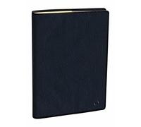 Quo Vadis - Diary - 2025 - President Prestige - Weekly Planner - French - Marlow - Blue - 13 Months from December to December - 21 x 27 cm - Clairefontaine Ivory Paper - Made in France