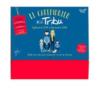 QUO VADIS - Leaflet calendar - 2025-2026 - French - Tribe - 16 months Sept - Dec, 32 x 30 cm - Clairefontaine white paper - Made in France