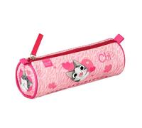 Quo Vadis - Pencil case - Round - Chi - Multicoloured - 23 x 8 x 8 cm - Canvas (Polyester) - 1 Compartment(s)